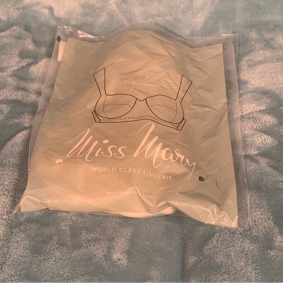 🔥Miss Mary Marguerite bra Nonwired Unpadded | 38 F ( E ) | Champagne NEW!! - Picture 9 of 9